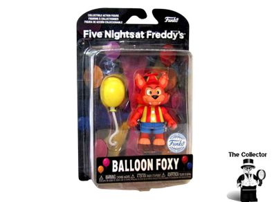 Five Night At Freddys Balloon Foxy Exclusive Figure Brand New Sealed