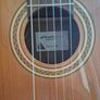 Semi Acoustic Guitar La Mancha Rubi C-CWE Electro Cutaway Classical Guitar Image 3