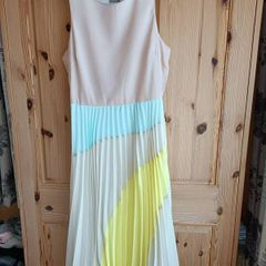 asos pleated midi dress uk6