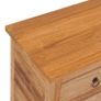 Sideboard 78x35x80 cm Solid Teak Wood Image 6