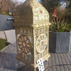 Moroccan style lamp, fully working, D18