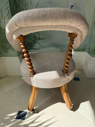 Antique Victorian, Hindley & sons armchair.
