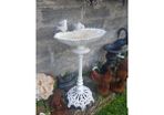 Cast iron bird bath - Tall