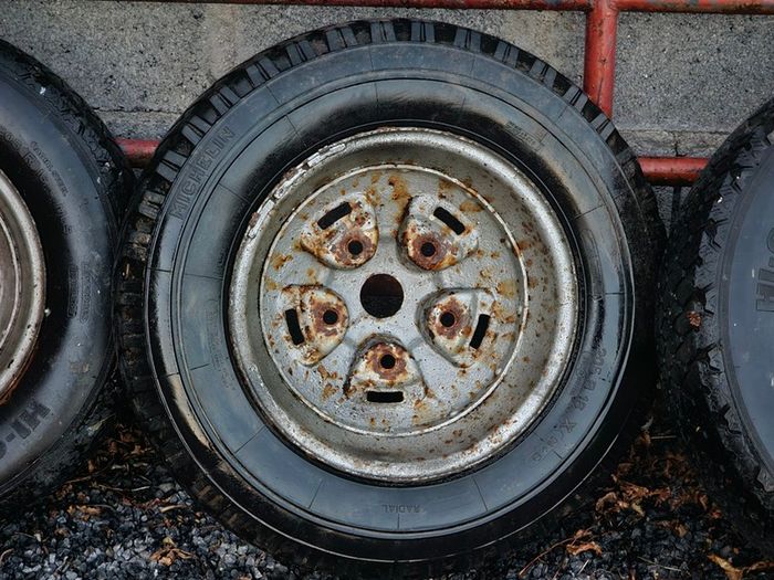 4x Range Rover Classic Rostyle Steel Wheels