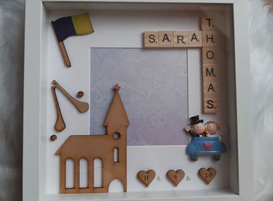 Wedding Scrabble Frames