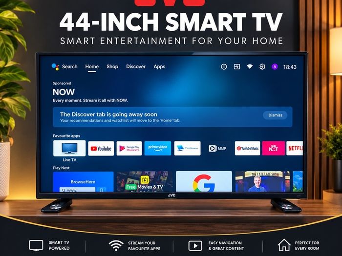 JVC 43-Inch Smart TV