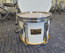 Rare Pearl White BLX Tom 10" x 8" in Arctic White (1987)