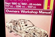 Haynes. Ford Escort. Owners Workshop Manual.