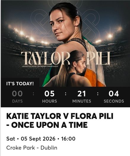 Katie Taylor Croke Park