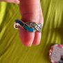 10ct white gold ring Image 4