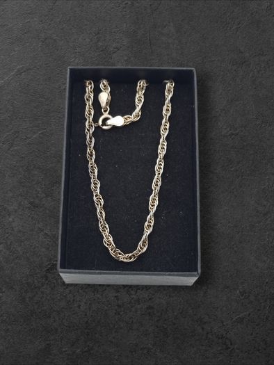 925 Vintage Sterling Silver Fully Hallmarked Signed Italian Byzantine Chain