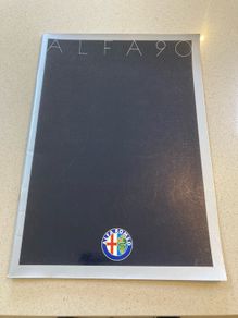 Alfa Romeo 90 Bertone Brochure