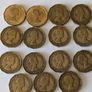 Brass 3 pence x 15 Image 4