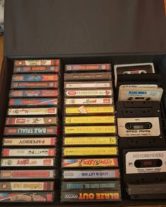 Commodore 64 Games Collection 40+ Cassette Games, Boxed Titles & Compilations  Description: Large Commodore 64 games collection
