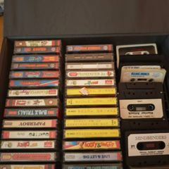 Commodore 64 Games Collection 40+ Cassette Games, Boxed Titles & Compilations  Description: Large Commodore 64 games collection