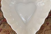 Belleek Heart Shaped Trinket Dish