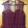 Dress almost new. Little Mistress. Wine Red colour. Image 9
