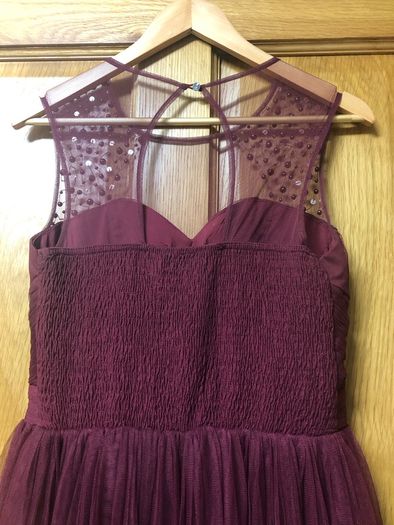 Dress almost new. Little Mistress. Wine Red colour.