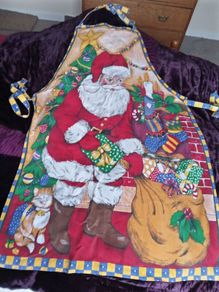 Beautiful Santa Apron