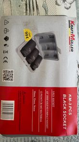 Impact socket set
