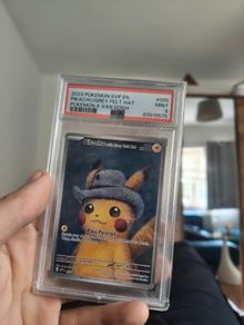 Pikachu  van Gogh PSA 9
