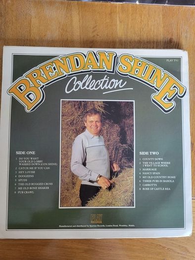 Brendan Shine Collection Vinyl LP Play Records Irish Country Folk