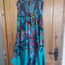 Villa green hankerchief dress (free post) Image 6