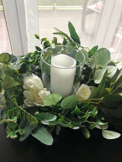 Wedding table centre piece