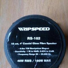 Ripspeed speakers