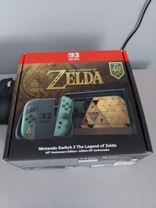 Nintendo Switch 2 The Legend of Zelda 40th Anniversary Edition Console