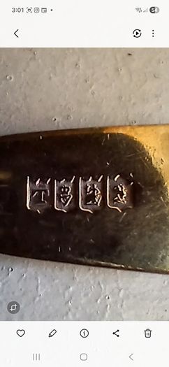 1819 irish silver spoon