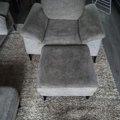 1 seater 3 seater with 2 foot stools