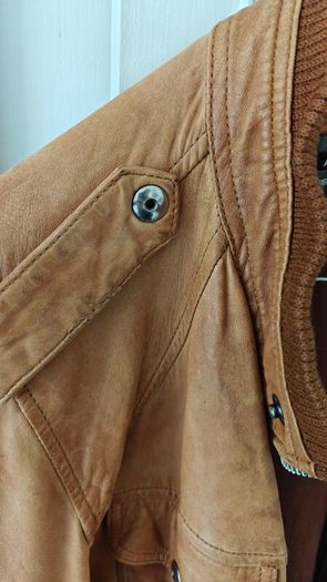 Classic Men's Aviatrix Tan Leather Jacket