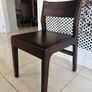 table and chairs hardwood five chairs one table Image 7