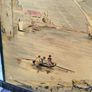 2 X old Painted wood panels Image 9
