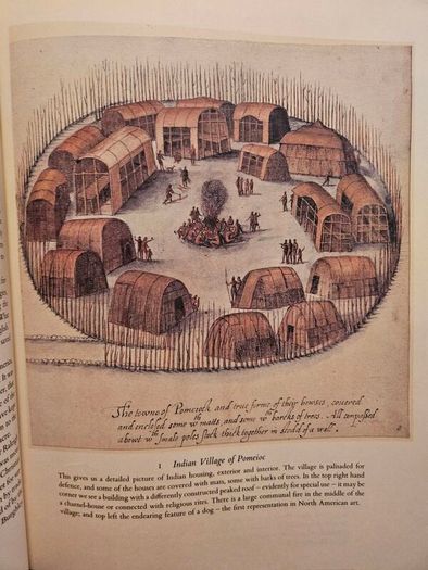 The First Colonists. Hakluyt's Voyage To North America. Introduction By A.l.rowse. All 16 Watercolours By John White. First Edition Second Print Large Volume Hardback In Good Condition   See Photos For Same.