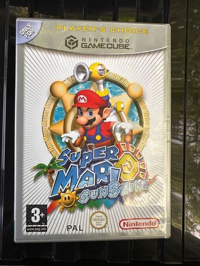 Nintendo GameCube console and games Mario