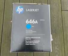 HP 646A Cyan LaserJet Toner Cartridge CF031A