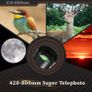 Telephoto Lens 420-800mm, EF Lens for Canon DSLR, Manual Focus MF Zoom Lens for Canon 4000D 2000D 1300D 1200D 850D 800D 750D 250D 200D 90D 80D 77D 7D 6D 5D 1D etc Image 7