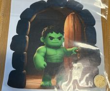 Hulk Marvel Bedroom sticker