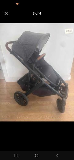 Uppababy Vista pram with bassinet and footmuff