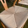 2 Wishbone Style Bar Chairs Image 6