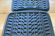 Rear footwell car mats