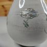 Vintage Handbemalt Porcelain Vase German 4 Inches Flowers Antique Collectable Image 5