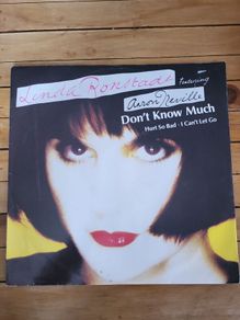 Linda Ronstadt Dont Know Much 12 inch Elektra Records