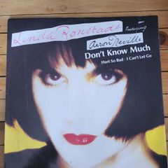 Linda Ronstadt Dont Know Much 12 inch Elektra Records