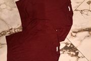 M&amp;S Burgundy jumper uniform 11-12