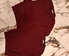 M&S Burgundy jumper uniform 11-12