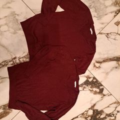 M&S Burgundy jumper uniform 11-12