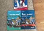 Leaving Cert Higher and Ordinary levels French textbook, accompanying workbook and extra grammar book